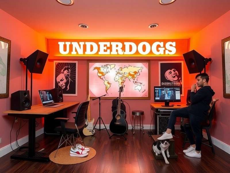 underDOGS Studio Office Interior - Bangalore